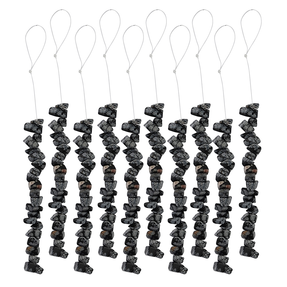 Decorative cords, Obsidian (10 pcs./VE) Special price!