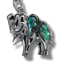 1017400605 Schlüsselanhänger Elefant, Paua-Muschel | GH Edelsteine, Heilsteine & Schmuck