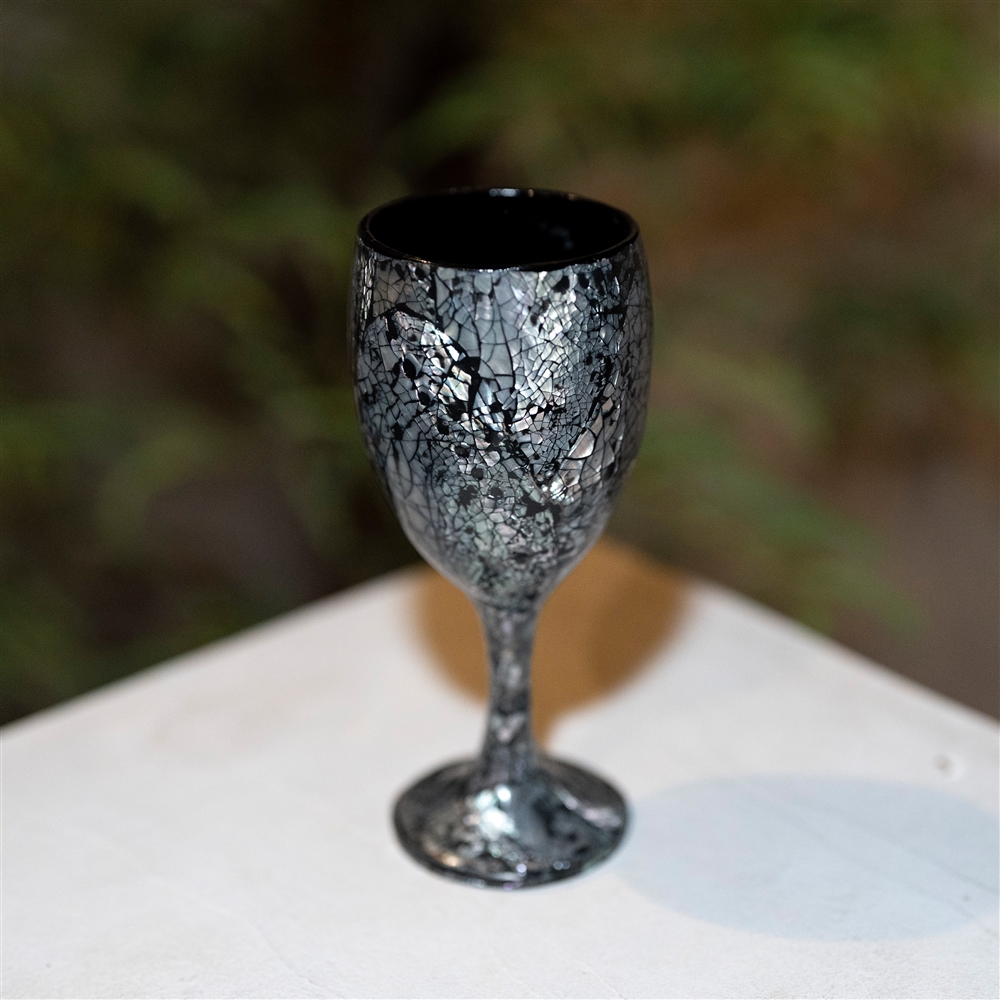 Vaso Concha Paua, negro, 15cm | piedras preciosas, piedras curativas y joyería