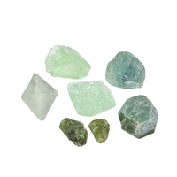 Water Stones Blend "Fountain of Youth" in metal gift box (Fluorite, Chrysoprase, Peridote)