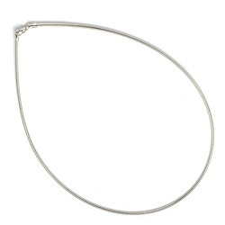 1205801040 Collier ras de cou Omega, argent, 1,0mm x 40cm | Marco Schreier