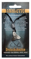 Zinn-Amulett Dreiecksknoten
