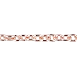 1219011042 Catena ad ancora, argento placcato oro rosa, 1,0 mm x 42 cm | Marco Schreier