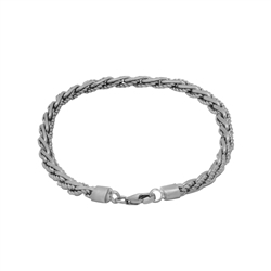 1223505503 Chain bracelet motif 3, platinum-plated | wholesaler gems & healing stones