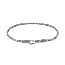 1223505508 Chain bracelet motif 8, platinum-plated | wholesaler gems & healing stones