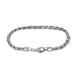 1223505512 Chain bracelet motif 12, platinum-plated | wholesaler gems & healing stones