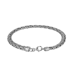 1223505515 Chain bracelet motif 15, platinum plated | wholesaler gems & healing stones