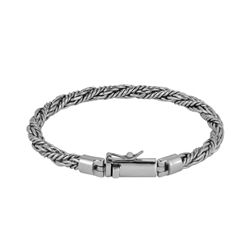 1223505519 Chain bracelet motif 19, platinum plated | wholesaler gems & healing stones