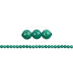 140110100620 Rang de collier boules, Amazonite (foncé), 07 - 07,5mm | Marco Schreier