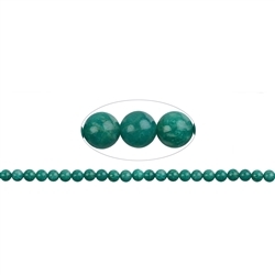 140110100720 Rang de collier boules, Amazonite (foncé) A, 08mm | Marco Schreier