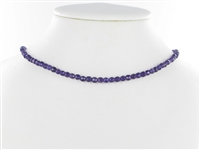Strand of beads, amethyst, faceted, 04mm (38cm)