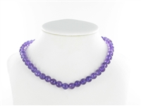 Strand of beads, amethyst AA, faceted, 08mm (39cm)