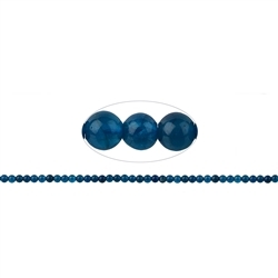 140200100221 Rang de collier boules, apatite (tige) extra, 03mm | Marco Schreier