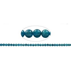 140200100526 Rang de collier boules, apatite (stab.), 06mm | Marco Schreier