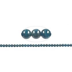 140200100721 Rang de collier boules, apatite (tige) A, 08mm | Marco Schreier