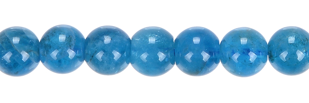 String Beads, Apatite (stab.) A, 10mm