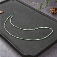 Fili di perle, apatite verde (stab.), sfaccettate, 02,5mm (39cm)