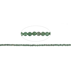 140200112425 String Beads, Apatite (green) (stab.), faceted, 03,5mm (39cm) | Marco Schreier