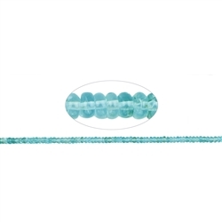 140200304621 Rang de collier Bouton, apatite (stab.), 03 x 05mm | Marco Schreier