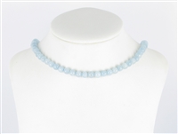 Strand of beads, Aquamarine, 06mm