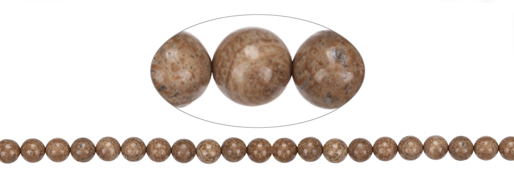 Rang de collier boules, Aragonite (Eichenberg), 08mm