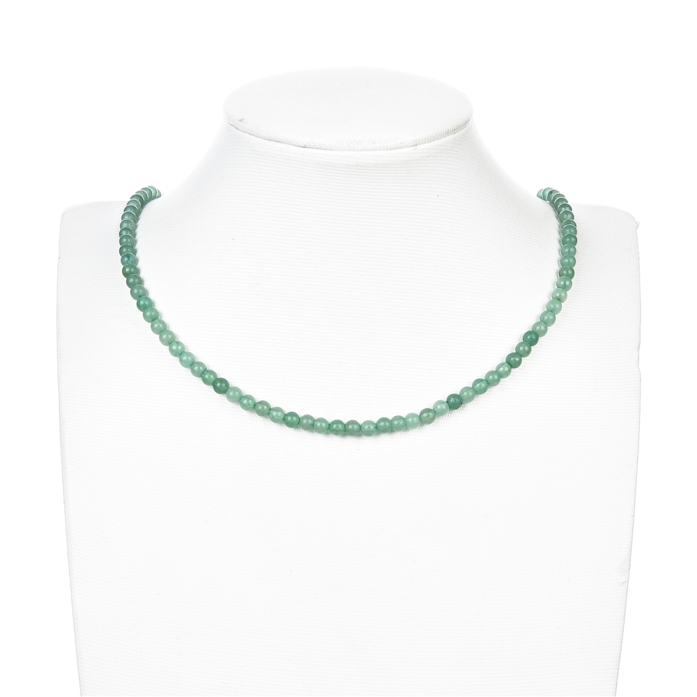 Rang de collier boules, Aventurine, 04mm