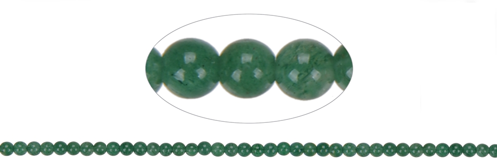 Strand of beads, aventurine (star aventurine), 04mm