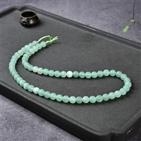 Strand of beads, aventurine, matte, 06mm