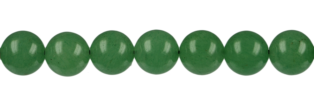 Strand of balls, aventurine A, 10mm