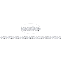 140350100120 Rang de collier boules, Cristal de roche, 02mm | Marco Schreier