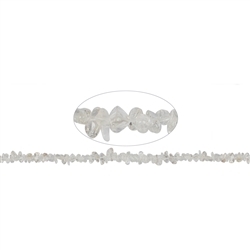 140350610520 Rang de collier, Cristal de roche, 02-04 x 05-10mm (80cm) | Marco Schreier