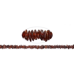 140360615423 Filamento tondo, Ambra, cognac scuro, 06 x 04 mm | Marco Schreier