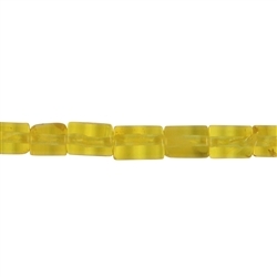 140361475320 Rang de collier, Ambre (jaune transparent), 08 x 05mm | Marco Schreier