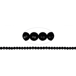 140460101720 Rang de collier boules, Onyx (gef.), facetté, 06mm | Marco Schreier