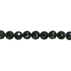 140460102520 Rang de collier boules, Onyx (gef.), facetté, 16mm | Marco Schreier