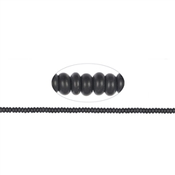 140460300210 Rang de collier, Onyx (gef.), mat, 03 x 06mm (livrable par 3 pièces) | Marco Schreier