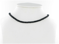 Strand Button, Onyx (set), faceted, 02 x 04mm