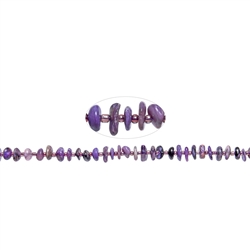 140480619521 Strang Nuggets, Charoit, 2,5 - 4,0 x 8 - 12mm | Edelsteine, Heilsteine & Schmuck