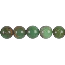 140520101120 Rang de collier boules, Chrysoprase A, 14mm | Marco Schreier