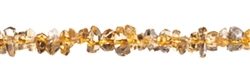 140530706020 Rang de collier Nugget, citrine (cuite), facettée, 03-05 x 05-10mm | Marco Schreier