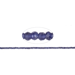 140550300521 Rang de collier, Iolite, facetté, 02 x 04mm | Marco Schreier