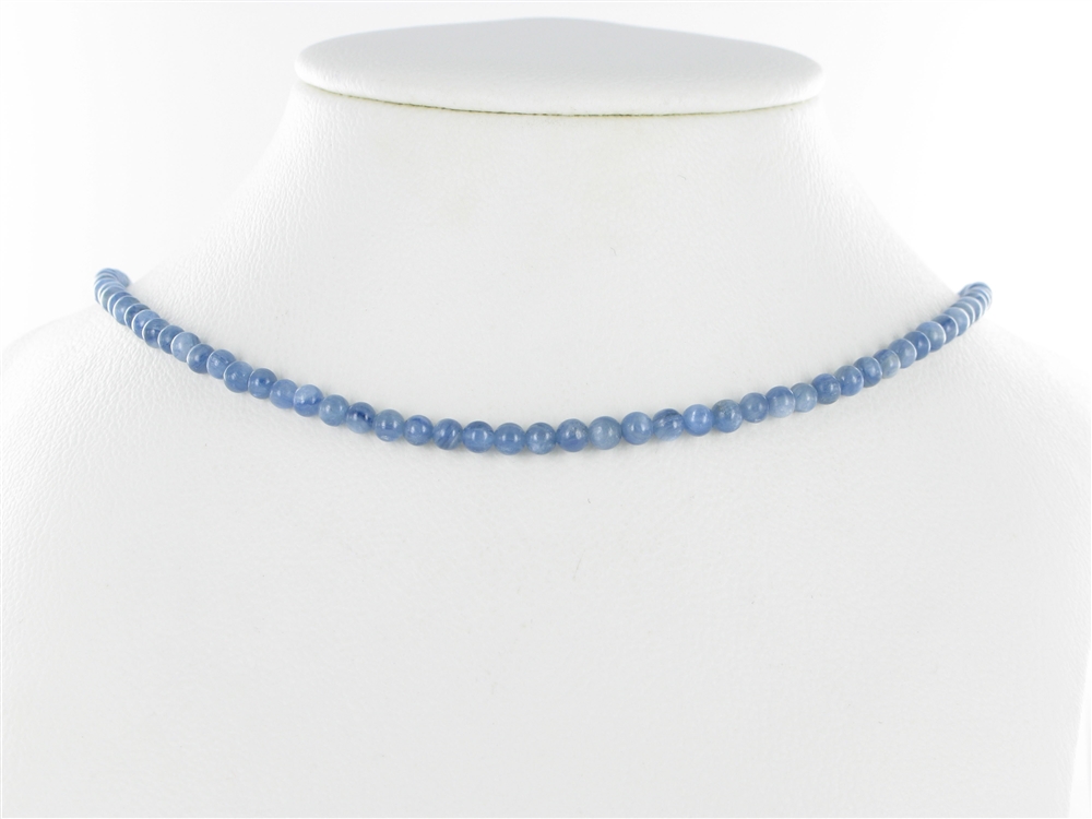 String Beads, Disthen blue (stab.) AA, 04mm