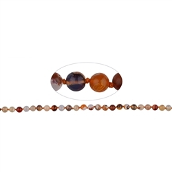 140710100521 Rang de collier boules, Opale de feu, 05,5 - 06,0cm (45cm) | Marco Schreier