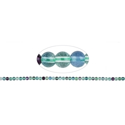 140720100320 Rang de collier boules, Fluorite, 04mm | Marco Schreier