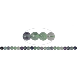 140720100720 Rang de collier boules, Fluorite, 08mm (39cm) | Marco Schreier