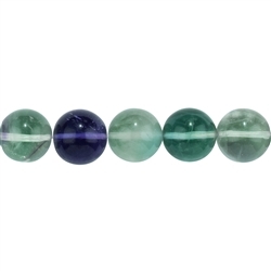 140720101220 Rang de collier boules, Fluorite, 16mm | Marco Schreier