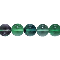 140720101223 Rang de collier boules, Fluorite (verte/colorée), 16mm | Marco Schreier