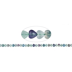 140721105320 Rang de collier Coeurs, Fluorite, 10mm | Marco Schreier