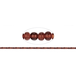 140890322220 Rang de collier, hessonite, 03 x 03-04mm | Marco Schreier