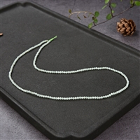Filo di perle, giadeite, sfaccettato, 02 mm (39 cm)
